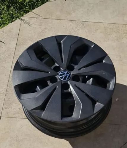 Rodas de ferro + Calotas VW/Nivus 2026 Aro 016