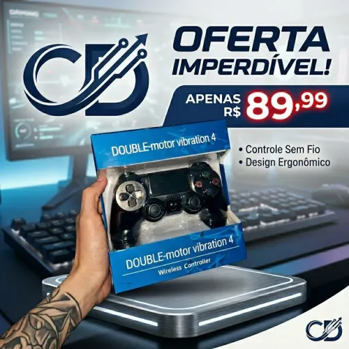 Controle Dualshock 4 Pc, Celular e Ps4