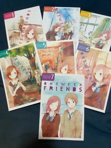 Mangá Completo - One Week Friends - 7 volumes