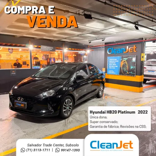 Hyundai HB20S Platinum 1.0 TB Flex 12V AUT 2022