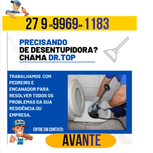 Desentupidora vaso Tubulaçoes pias ralos Limpeza caixa de gordura Limpamos Limpeza em gera