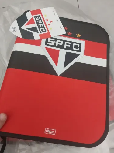 caderno argolado tilibra são paulo fc raridade
