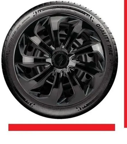 Calota Esportiva Aro 14 Elitte Universal Prata linha Velox LC120 Elitte jngek tuwad