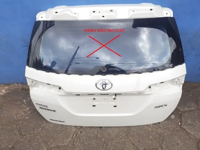 Tampa Traseira Hilux Sw4 17/20 Sem Vidro #14113