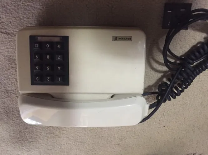 telefone de tecla vintage anos 80