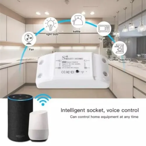 Interruptor Wifi Smart Switch Automação Tuya Smart Life Alexa  Arduino Automação COD-AM536