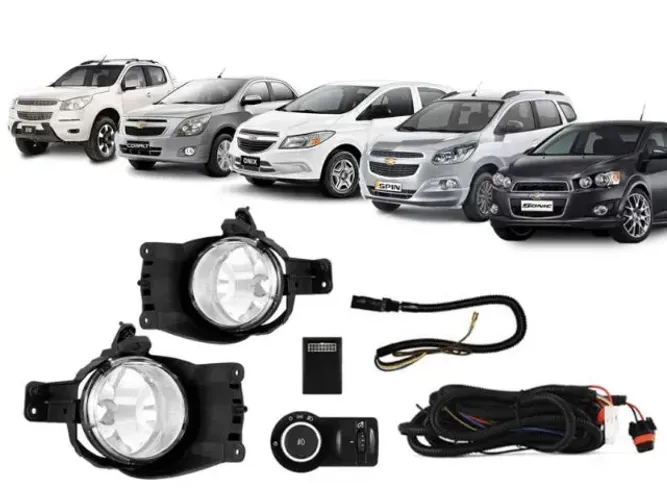 Kit de Faróis de Neblina - P/ Todos os Carros - Shock Light