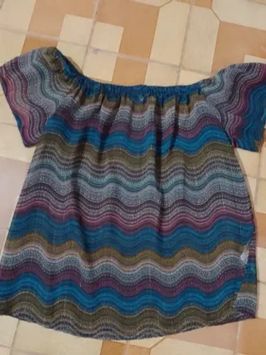 Blusa ciganinha C&A