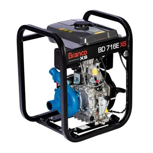 Motobomba Branco Centrífuga 7cv a Diesel BD 716 XS