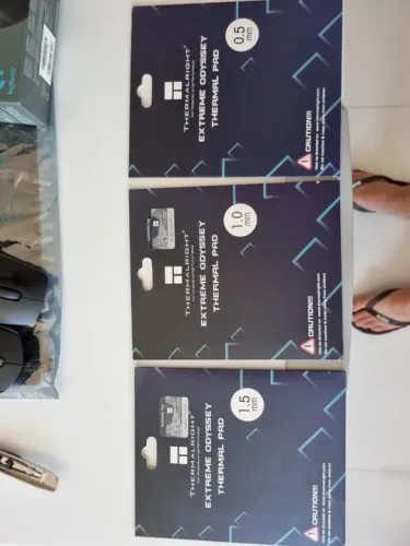 ThermalPads Extreme Odyssey 0.5, 1.0 e 1.5mm