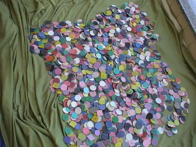 Fichas de Ônibus !! Com. & Ven. ou Trocas - Colecionismo.