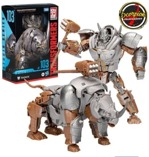 Boneco Transformers Studio Series 103 Rhinox Hasbro original