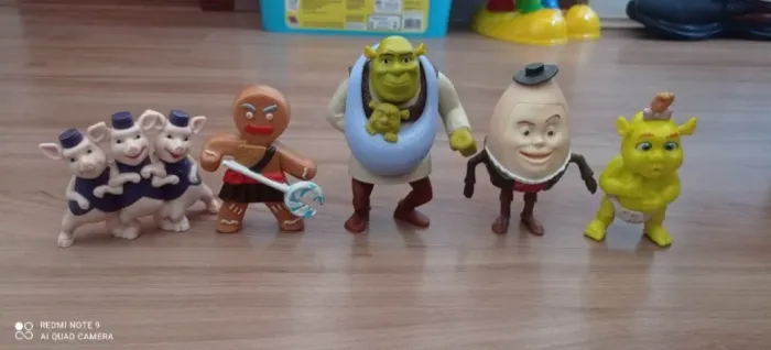 Shrek Miniaturas McDonald's
