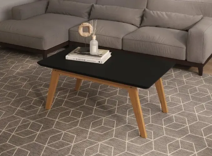 Mesa de Centro PR Modelo Retrô! Frete e Montagem Grátis.