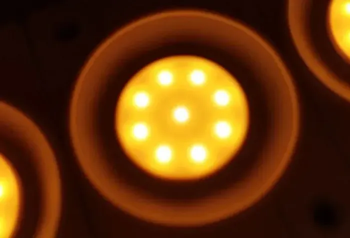Led cob super brilhante Branco frio 2 Unidades 12v à prova d'água carro loja COD-CP760 