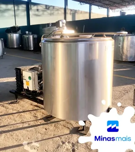 Tanque Resfriador De Leite 500 Litros Usado DeLaval Etscheid Westfalia Plurinox Reafrio