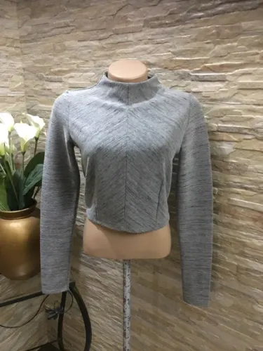 Blusa Feminina em Malha Zara W&B 