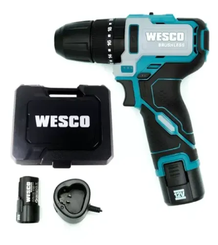 Parafu/furad Impacto Brushless Wesco Ws2558k2 12v Biv 2bat