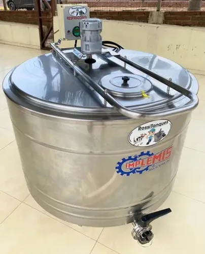 Tanque Inox Misturador Tina de Agua de Coco Açaí Sorvetes Caldas Água Sucos Com Garantia