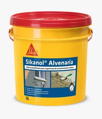 Sikanol Alvenaria 18L (cal liquido)( Vedalit )(Viacal)