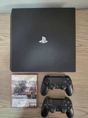 Promoção Playstation 4 Pro 1TB 2 Controles + 3 Jogos 