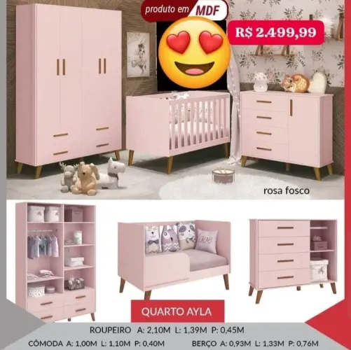 Conjunto Completo Infantil COBRIMOS OFERTA DA CONCORRÊNCIA DA OLX