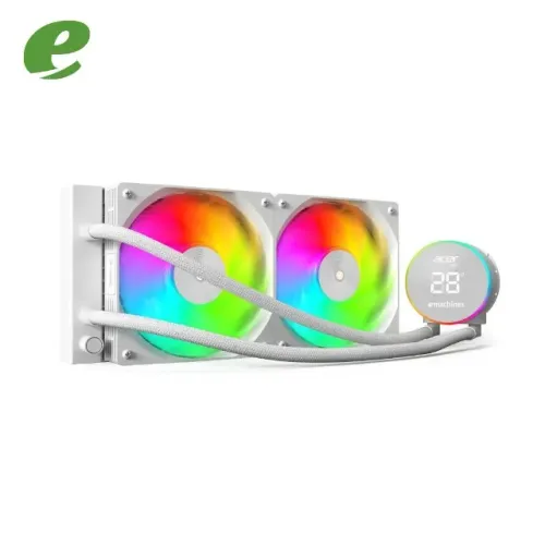 Water Cooler Acer AC240NWH White 240mm Display LCD Intel/AMD | TDP: 280W - WZetta