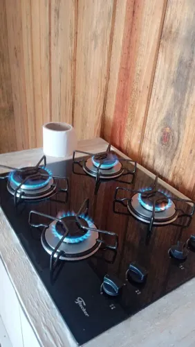 Vendo ou troco fogão com balcão Cooktop troco por fogão 4 ou 5 bocas com forno bom 