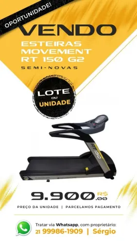 ESTEIRA MOVEMENT RT 150 G2  