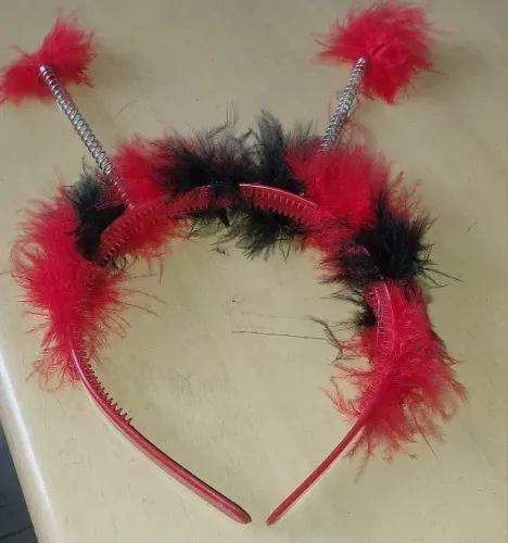 Arco de Carnaval ( Vermelho e Preto ).