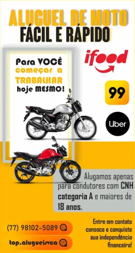 Aluguel de motos