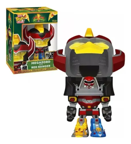 Funko Pop! Bitty Bot Power Rangers Megazord With Red Ranger