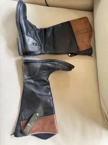 Kit equitação, capacete e bota 37,x