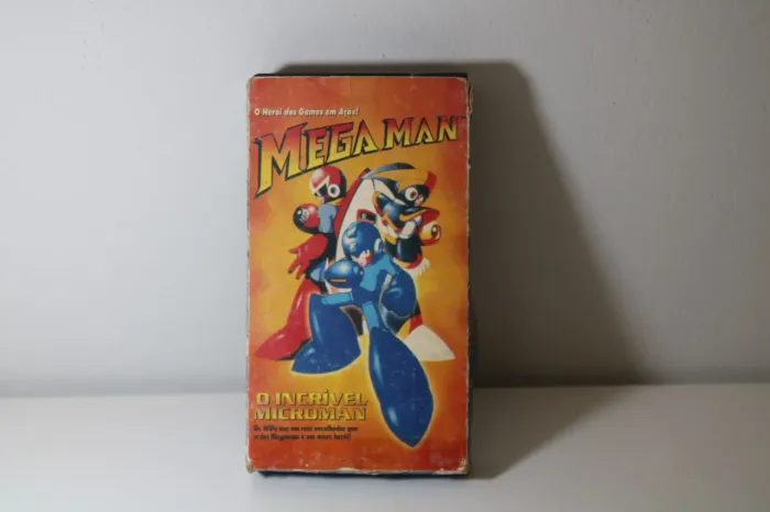 Mega Man fita VHS clássica raridade | Campinas/SP
