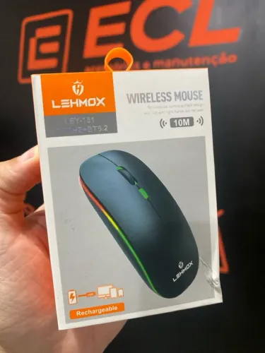 Mouse Wireless LEHMOX LEY-181 Recarregável