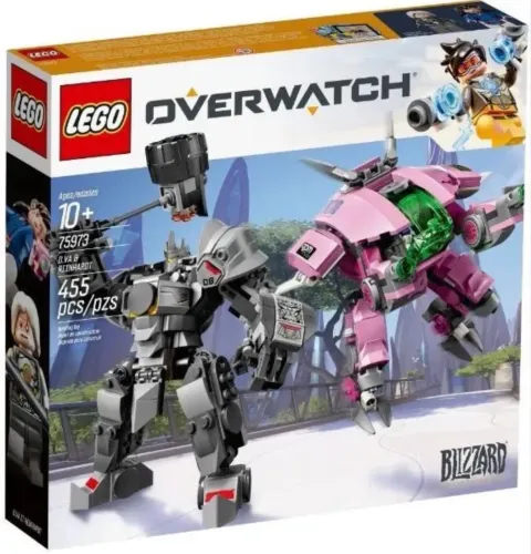 Lego Overwatch D.va & Reinhardt 75973