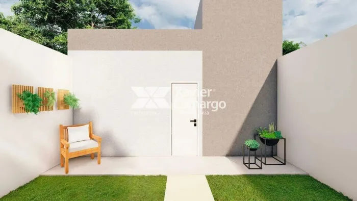 Terreno e construção