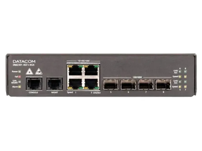 Switch Datacom Dm2301 4gt + 2gx 4x Portas + 2x Sfp + no estado