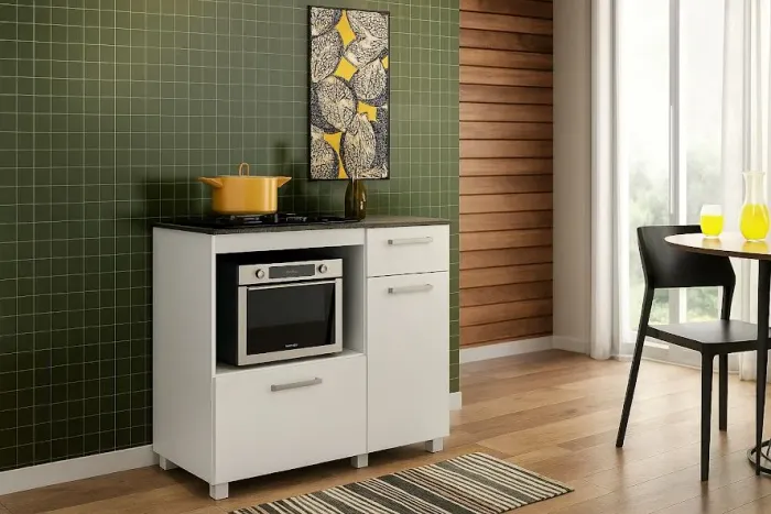 Balcão cooktop gold trop 