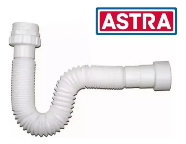 Sifao Astra Universal Sanfonado Plastico Branco 50mm