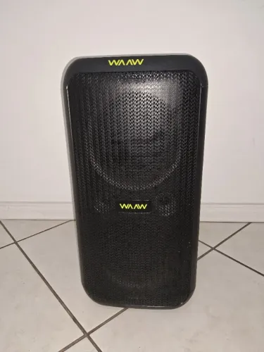 Caixa de Som WAAW By Alok 160W Sound Box Bluetooth Infinite 200