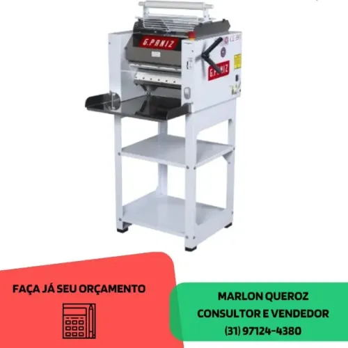Cilindro de Massas 39 CM 7 KG G.Paniz Novo