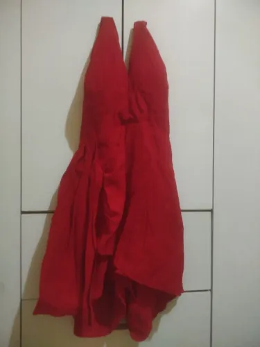 Macacão vermelho 