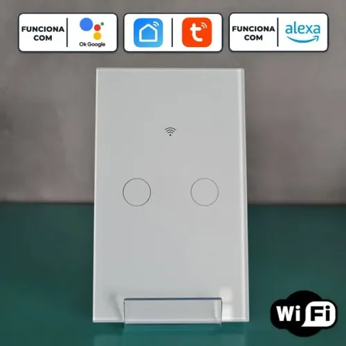 Interruptor Inteligente Wi-Fi - 2 botões