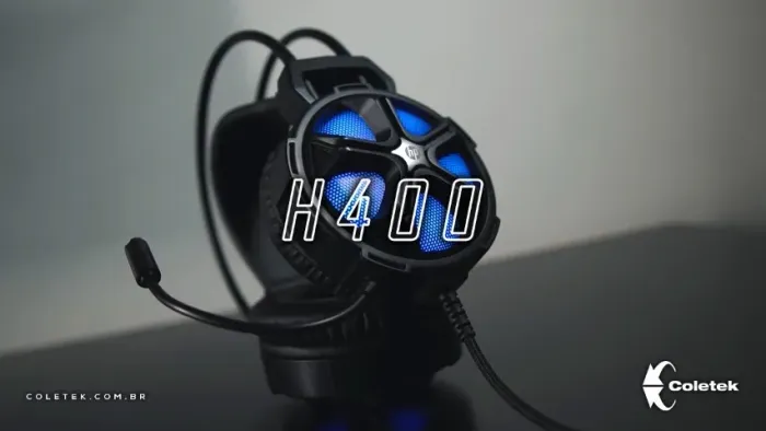 Headset Gamer HP H400 - Stereo