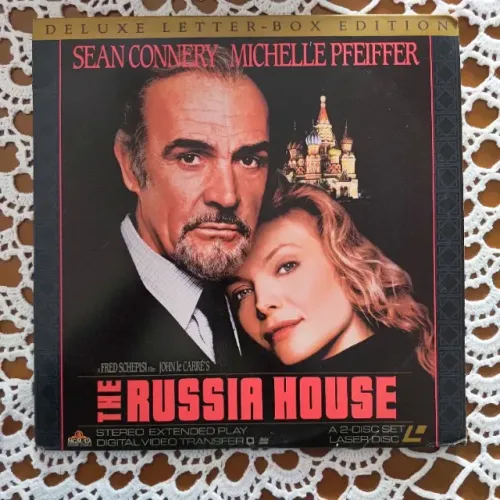 Laser Disk A Casa da Russia com Seab Connery e Michelle Pfeiffer