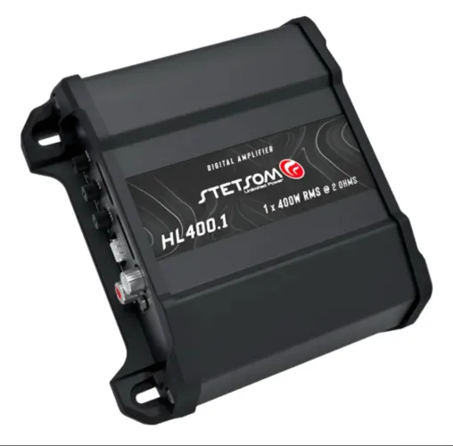 Stetsom HL 400.1 400 rms 1 canal novo 1 ano de Garantia 