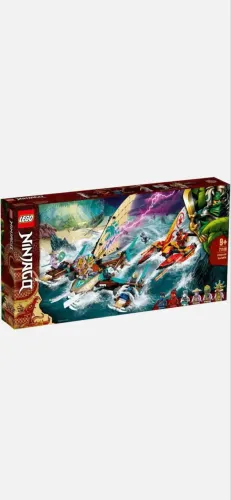 Lego Ninjago 71748 - Catamaran Sea Battle - Novo 