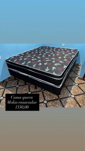CAMA QUEEN MOLAS ENSACADAS 1450  @& 