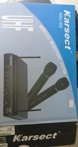 Microfone Sem Fio Karsect KRU-302